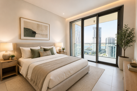 Byt v Dubai Creek Harbour (The Lagoons), Dubai, SAE 2 ložnice, 121.39 m² Č.: 750326 - fotografie 6
