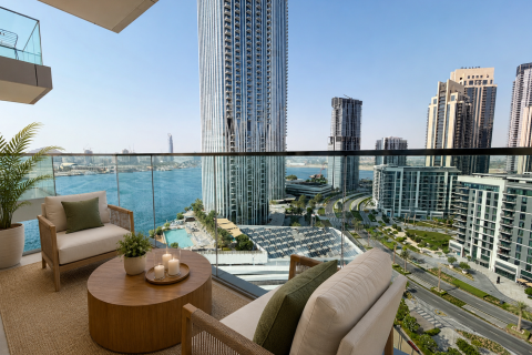 Квартира в Dubai Creek Harbour (The Lagoons), Дубай, ОАЭ 2 спальни, 121.39м2 № 750326