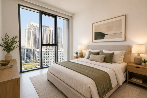 Byt v Dubai Creek Harbour (The Lagoons), Dubai, SAE 2 ložnice, 121.39 m² Č.: 750326 - fotografie 8