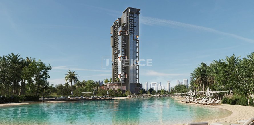 آپارتمان در Meydan، Dubai ، امارات متحده عربی 2 خوابه ، 110 متر مربع.  شماره 706245