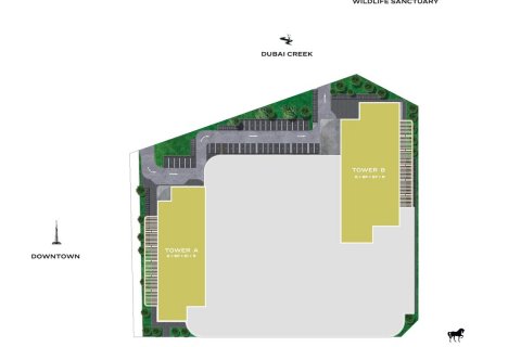 Apartemen di Dubai, UEA 2 kamar tidur, 89.1 m2 nomor 631688 - foto 9