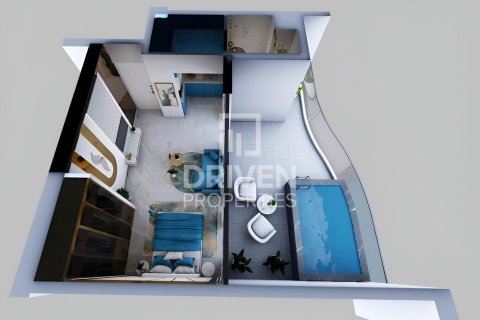 Apartemen di Maritime City, Dubai, UEA 1 ruangan, 57 m2 nomor 654516 - foto 19