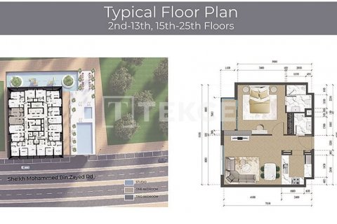 Byt v Jumeirah Village Triangle, Dubai, SAE 1 ložnice, 60 m² Č.: 565125 - fotografie 18