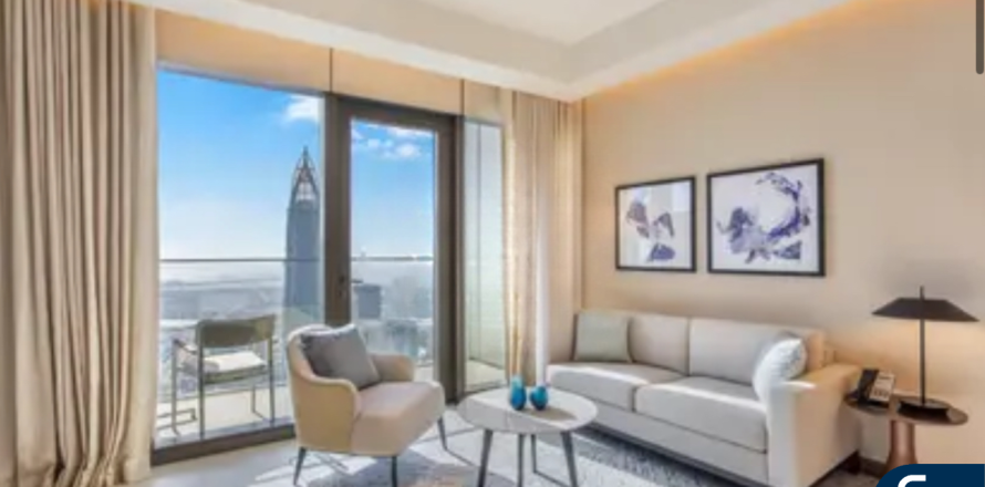 Huoneisto Downtown Dubai (Downtown Burj Dubai), Arabiemiraatit 2 makuuhuonetta, 110 m2 № 667577