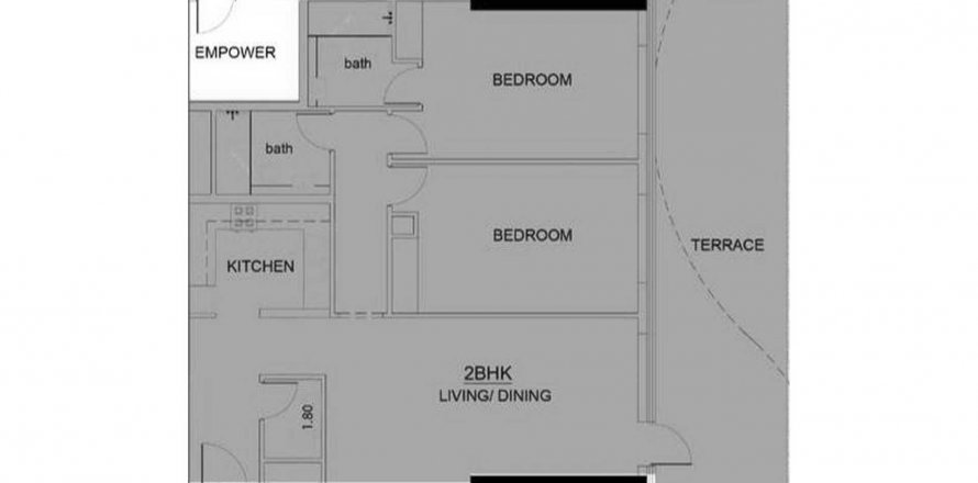 Apartament në VOLGA TOWER në Jumeirah Village Triangle, Dubai, Emiratet e Bashkuara Arabe 2 dhoma gjumi, 148.38 m2. № 484983