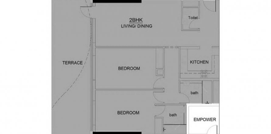 Byt v VOLGA TOWER v Jumeirah Village Triangle, Dubai, SAE 2 ložnice, 151.44 m² Č.: 409269
