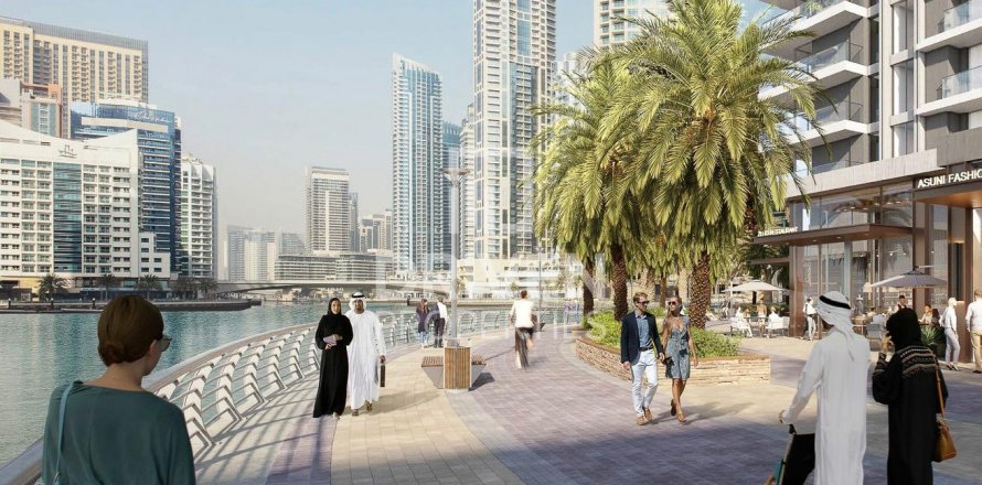 阿联酋 Dubai Dubai Marina 公寓  3 卧, 153 平方米 , 编号 601593