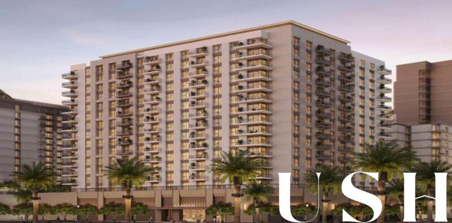 阿联酋 Dubai Town Square 公寓  2 卧, 90 平方米 , 编号 620634