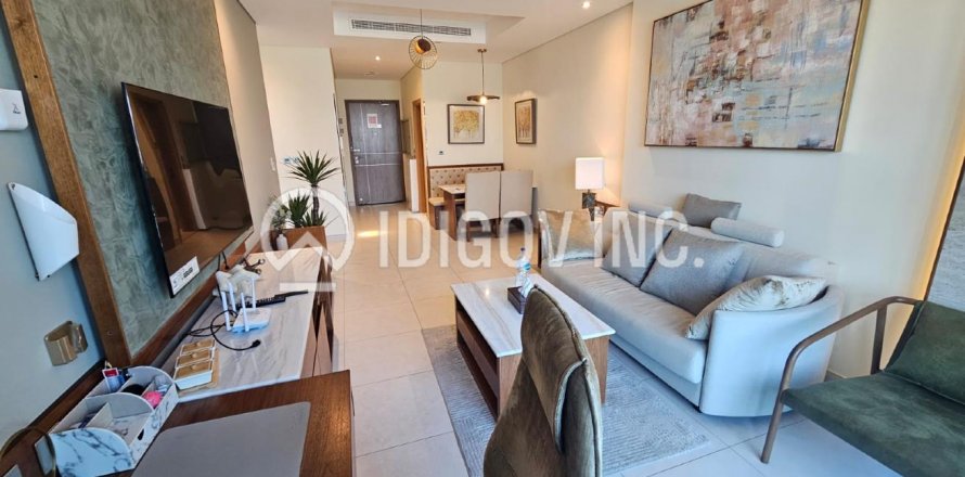 Apartemen di Business Bay, Dubai, UEA 1 kamar tidur, 79 m2 nomor 619680