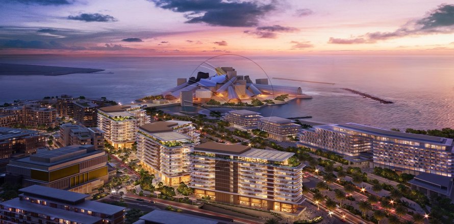 Apartament në Saadiyat Island, Abu Dhabi, Emiratet e Bashkuara Arabe 3 dhoma gjumi, 263 m2. № 615726