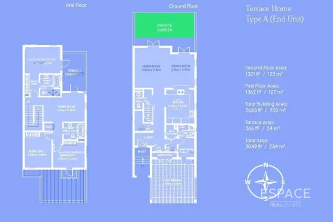 Városi lakóépület itt: Al Furjan, Dubai, EAE, 3 hálószoba, 283 m², azonosító: 650188 - fénykép 13