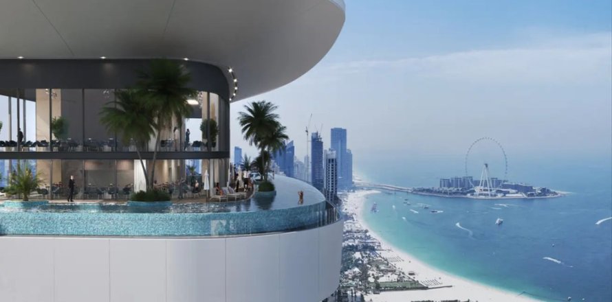 Appartement in Dubai Harbour, Dubai, VAE 1 slaapkamer, 78.8 vr.m. nr 655825