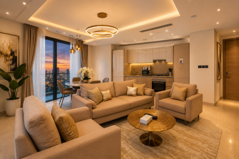 Apartemen di Mohammed Bin Rashid City, Dubai, UEA 2 kamar tidur, 80.86 m2 nomor 748800 - foto 2