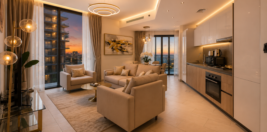Apartemen di Mohammed Bin Rashid City, Dubai, UEA 2 kamar tidur, 80.86 m2 nomor 748800