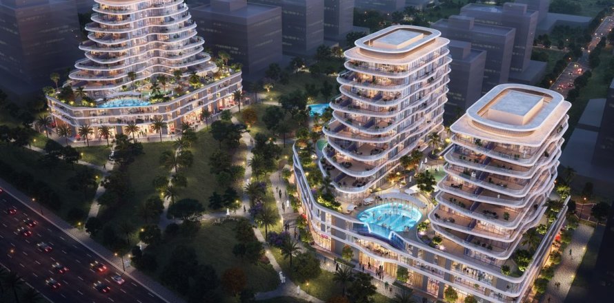 Byt v Dubai, SAE 2 ložnice, 124 m² Č.: 571927