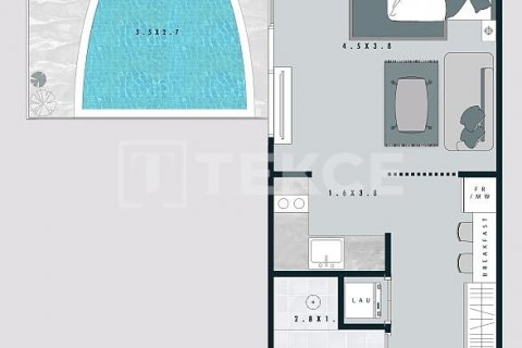 Duplex di Jumeirah Village Circle, Dubai, UEA 2 kamar tidur, 113 m2 nomor 633337 - foto 15
