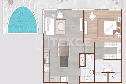 Duplex di Jumeirah Village Circle, Dubai, UEA 2 kamar tidur, 113 m2 nomor 633337 - foto 16