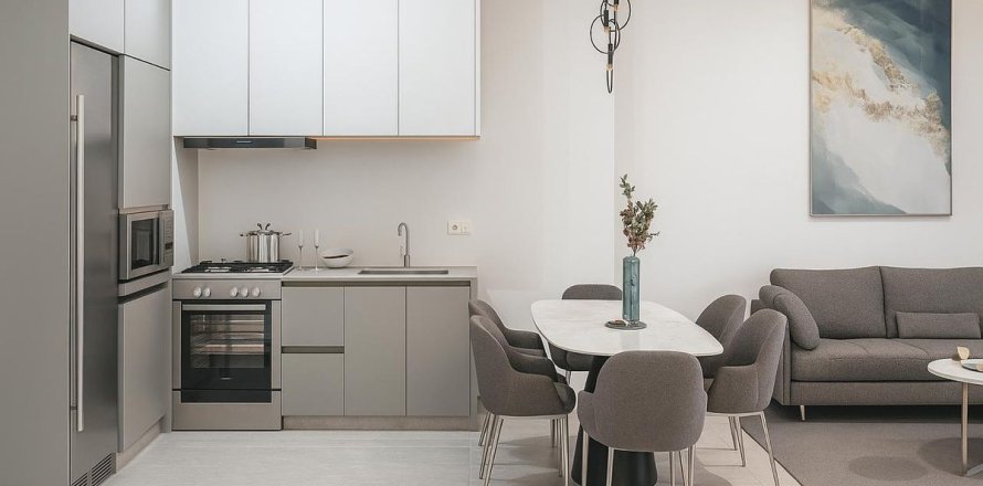 Dubai, UAE의 아파트 침실 1개, 78.3제곱미터 번호 678148