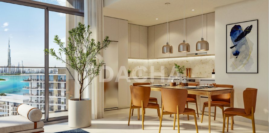 Apartmen di Dubai Creek Harbour (The Lagoons), UAE 2 bilik tidur, 106 meter persegi № 714708