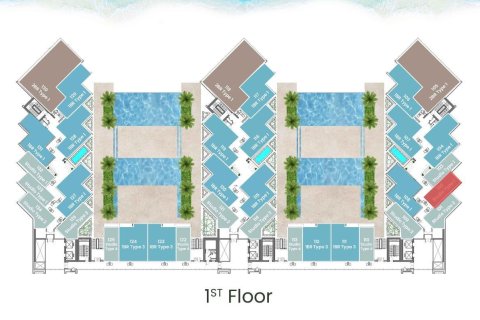 Al Marjan Island, Ras Al Khaimah, UAE의 판매용 아파트 40제곱미터 번호 656242 - 사진 2
