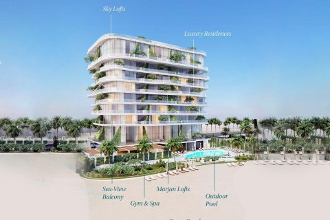 Al Marjan Island, Ras Al Khaimah, UAE의 판매용 아파트 침실 1개, 136제곱미터 번호 656244 - 사진 8