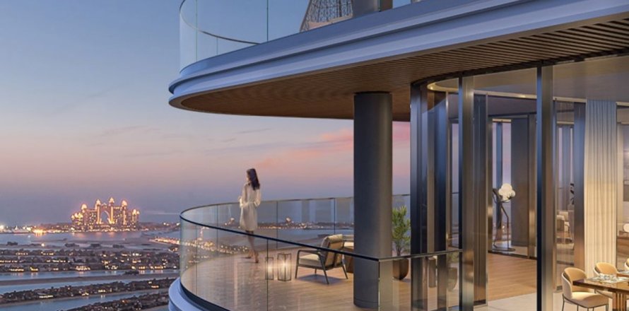آپارتمان در Dubai Harbour، Dubai ، امارات متحده عربی 1 خوابه ، 72.7 متر مربع.  شماره 646783