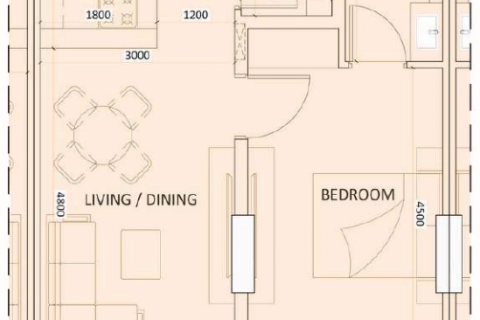 Penthouse di Dubai, UEA 1 kamar tidur, 54 m2 nomor 603926 - foto 10