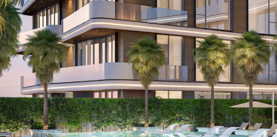 Penthouse di Dubai, UEA 1 kamar tidur, 54 m2 nomor 603926