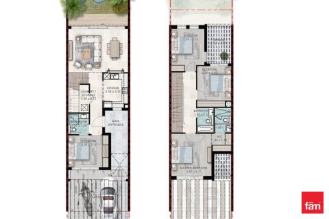 Adosado en alquiler en Dubai, EAU 4 dormitorios, 144.2 m2 № 719480 - foto 16