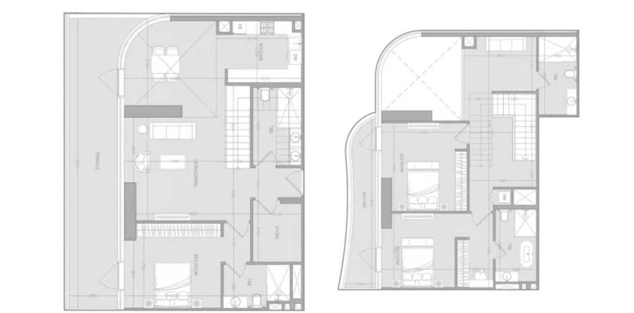 Korter asukohaga A1LA Residence asukohaga Al Reem Island, Abu Dhabi, AÜE: 3 magamistoaga, 219 m² Nr 695912