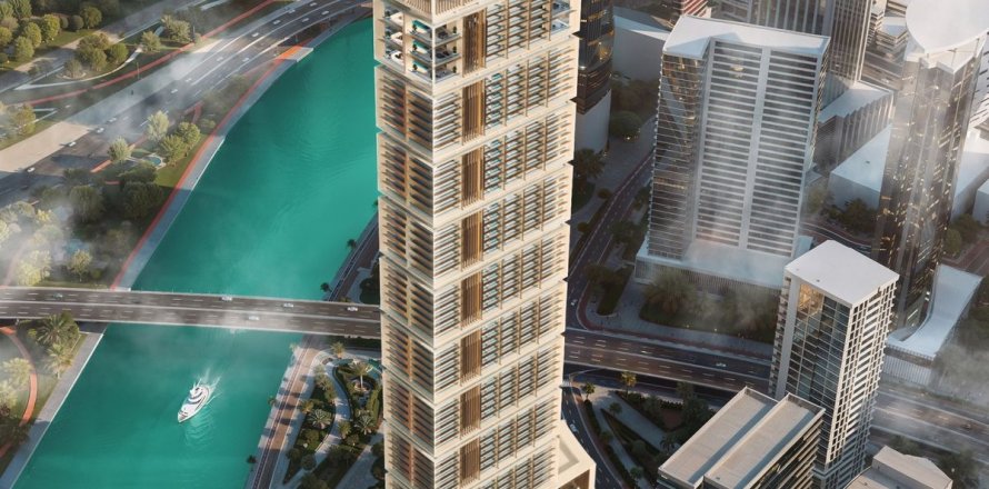 Byt v Business Bay, Dubai, SAE 1 ložnice, 96.8 m² Č.: 565686