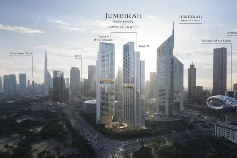 Lägenhet till försäljning i DIFC, Dubai, UAE 2 sovrum, 142.3 kvm Nr. 632824 - fotografi 12
