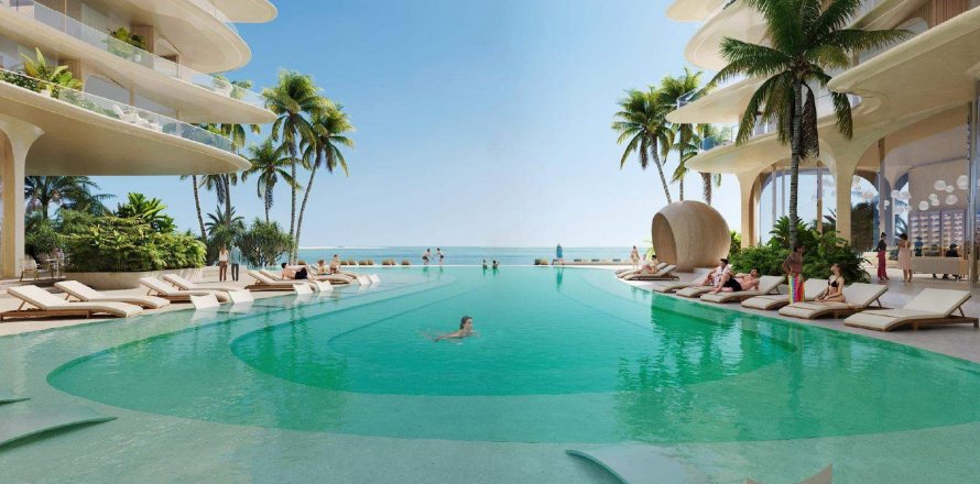 Apartment in AYA Beachfront Residences in Umm Al Quwain, UAE 2 bedrooms, 124.95 sq.m. № 610854