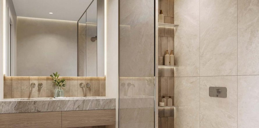 Apartament në AYA Beachfront Residences në Umm Al Quwain, Emiratet e Bashkuara Arabe 1 dhomë gjumi, 73.3 m2. № 610852