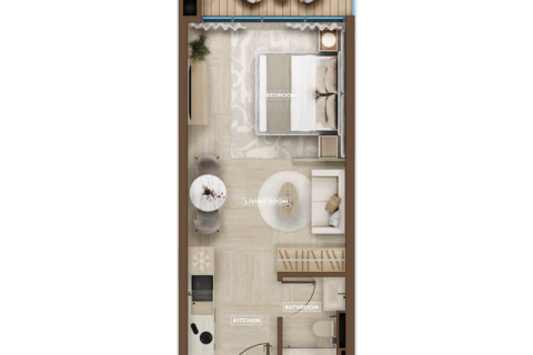 Appartement te koop in Dubai Science Park, Dubai, VAE 1 kamer, 35 vr.m., nr 732742 - foto 9