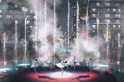 Huoneisto Damac Lagoons, Dubai, Arabiemiraatit 1 makuuhuone, 69 m2 № 695760 - kuva 9