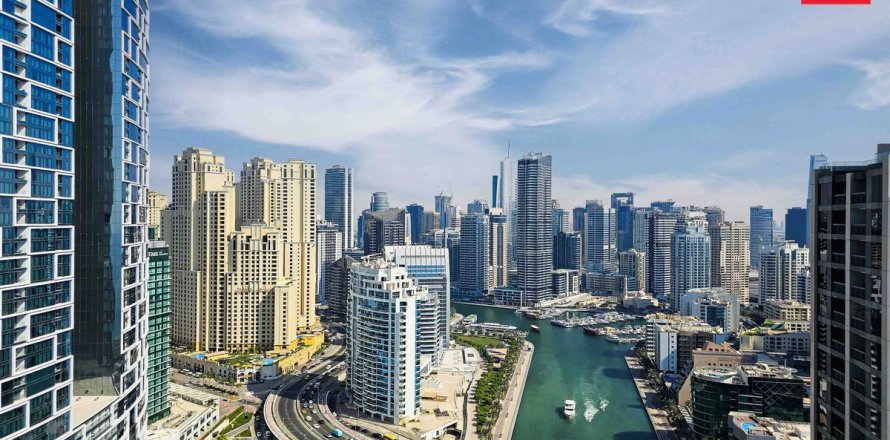 Apartmen di Dubai Marina, UAE 1 bilik tidur, 63.3 meter persegi № 647886