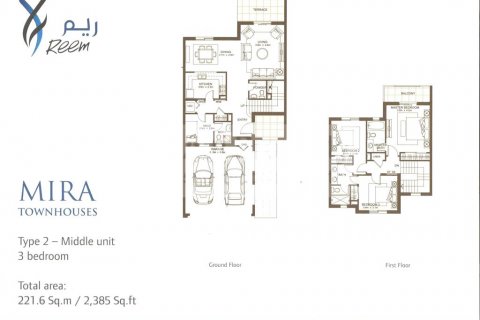 Villa in Reem, Dubai, UAE 3 bedrooms, 222 sq.m. № 586463 - photo 20