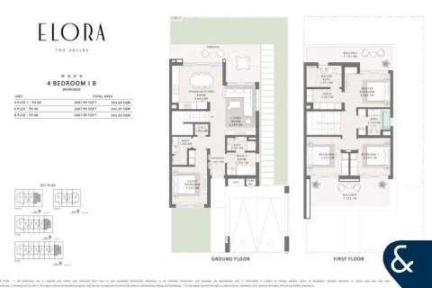 Müüa ridamaja asukohaga The Valley, Dubai, AÜE: 4 magamistoaga, 240 m² Nr 684970 - pilt 13