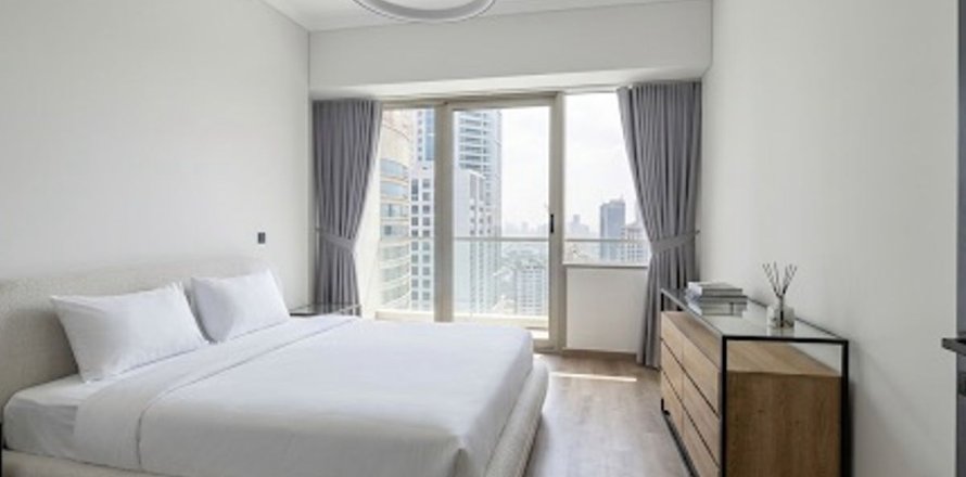 Apartemen di Dubai Marina, UEA 1 kamar tidur, 86 m2 nomor 693188