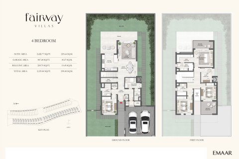 Вилла Dubai South (Dubai World Central), Дубай, БАӘ-да 3 жатын бөлмелер, 278 м² № 704627 - фото 8
