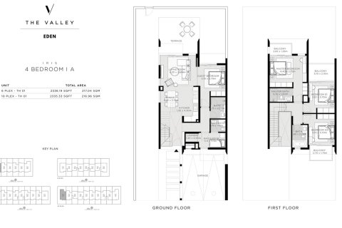 Вилла The Valley, Дубай, БАӘ-да 3 жатын бөлмелер, 180 м² № 704626 - фото 12
