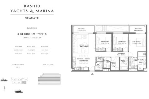 Appartement te koop in Dubai, VAE 4 slaapkamers, 280 vr.m., nr 728654 - foto 8