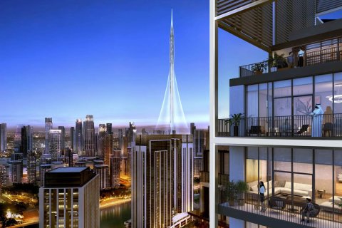 Apartemen di CREEK EDGE di Dubai Creek Harbour (The Lagoons), UEA 1 kamar tidur, 64 m2 nomor 728655