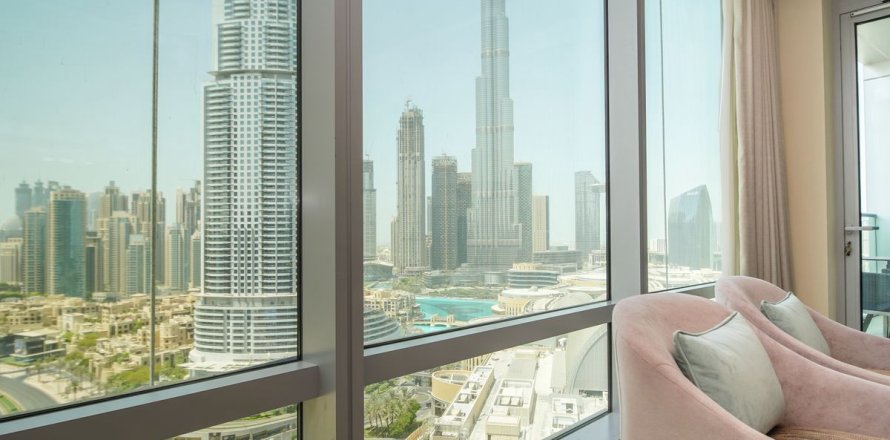 阿联酋 Dubai Downtown Dubai (Downtown Burj Dubai) 公寓  1 卧, 79.3 平方米 , 编号 766602