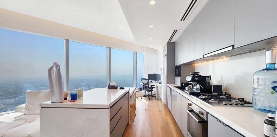 Пәтер Дубай, БАӘ-да 1 жатын бөлме, 90.8 м² № 682092