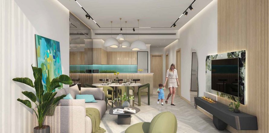 Byt v Damac Lagoon Views Phase 3 v Golf City, Dubai, SAE 1 ložnice, 72.35 m² Č.: 564419