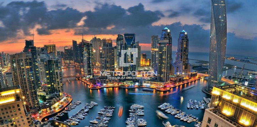 阿联酋 Dubai Dubai Marina 公寓  3 卧, 148 平方米 , 编号 593690