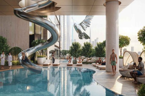 Apartemen di Sobha Skyparks di Business Bay, Dubai, UEA 2 kamar tidur, 136.07 m2 nomor 646644 - foto 11