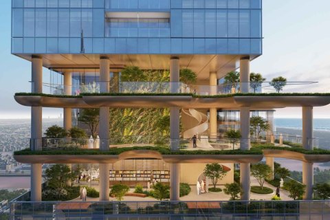 Apartemen di Sobha Skyparks di Business Bay, Dubai, UEA 2 kamar tidur, 136.07 m2 nomor 646644 - foto 6